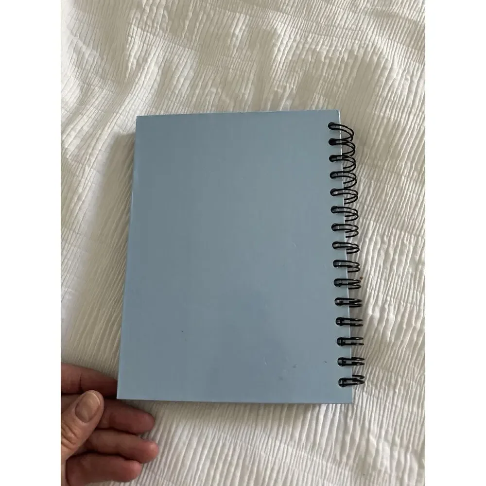 The Icing by Clarie's Blue Shoe Shopping Notebook Lined Journal Fashion Girly